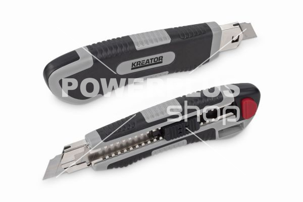 KRT000304 - Odlamovací nůž 18 mm včetně ořezávátka na tužky