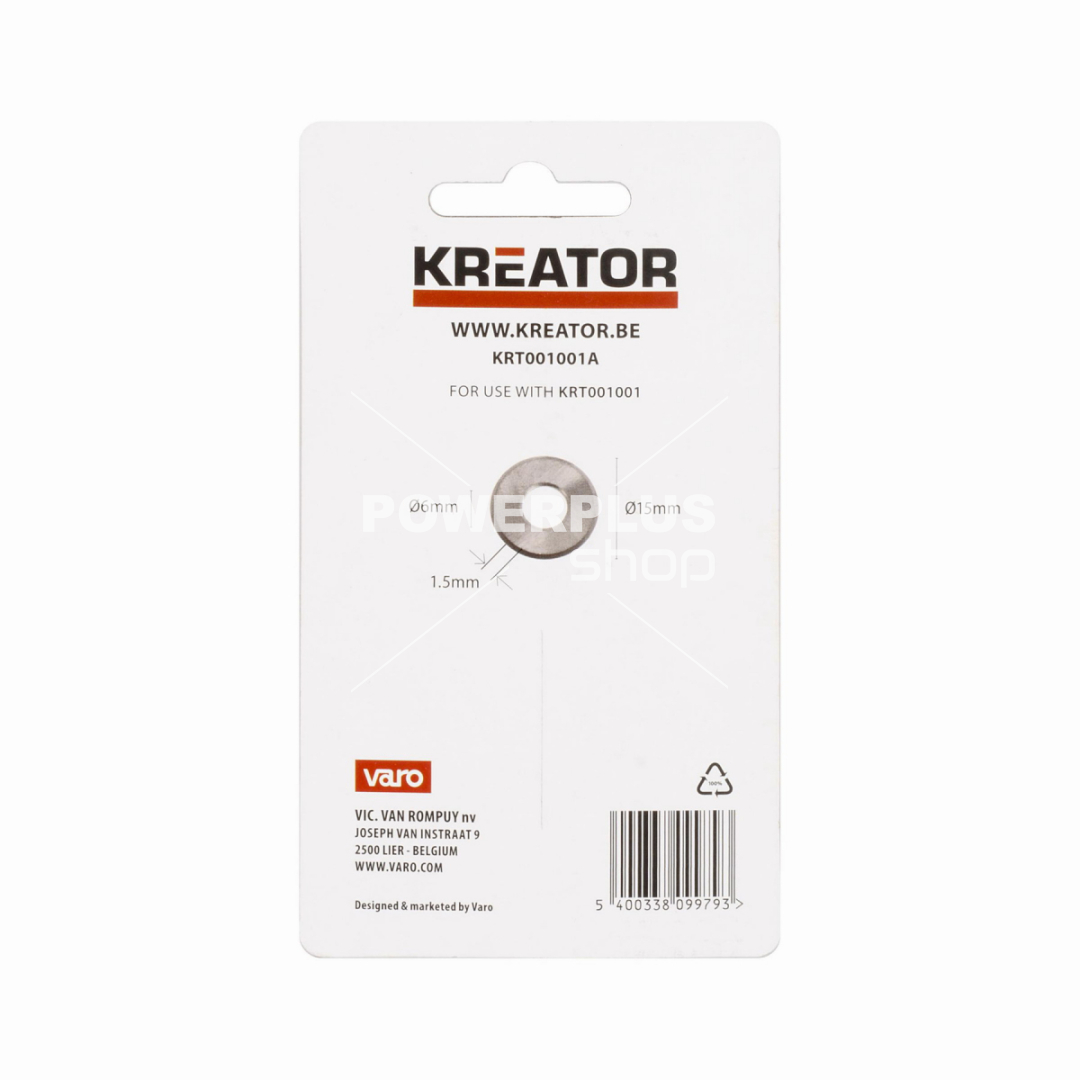 Modální Další obrázky pro KRT001001A - Náhradní řezací kolečko pro KRT001001 15mm
