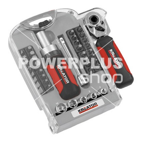 (obrázek pro) KRT064610 - Sada bitů 40 ks PZ/PH/SL/HX/TX