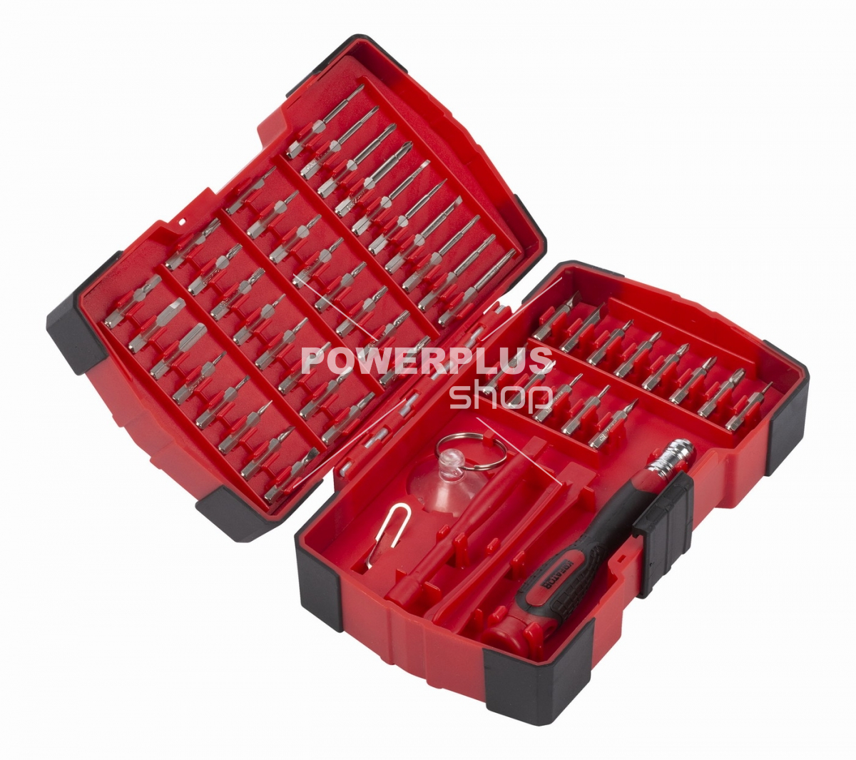 (obrázek pro) KRT064900 - Hodinářský šroubovák s bity 52ks