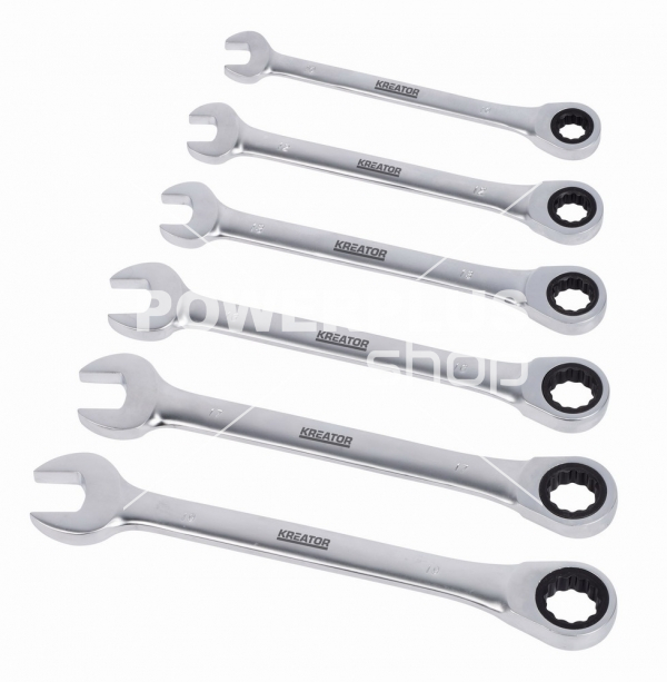 Modální Další obrázky pro KRT500013 - Sada klíčů otevřený/očko-ráčnový 6ks