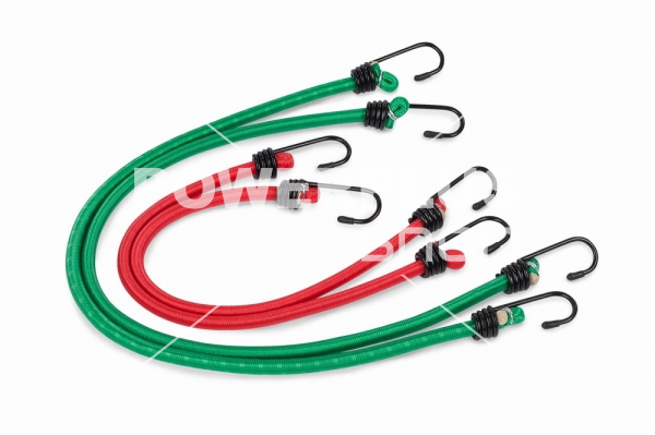 KRT555004 - Upínací pás ráčnový a upínacící gumy (sada 8ks)