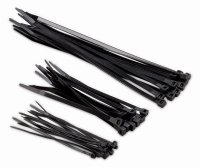 KRT556014 - Stahovací pásky černé mix 3x25ks (obrázek pro) KRT556014 - Stahovací pásky černé mix 3x25ks