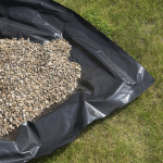 (obrázek pro) KRT664001 - Zakrývací folie, plachta černá 4x6m 0,1mm