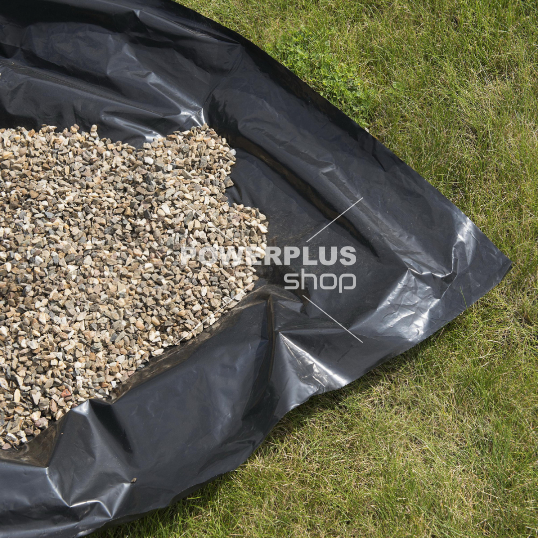 KRT664001 - Zakrývací folie, plachta černá 4x6m 0,1mm