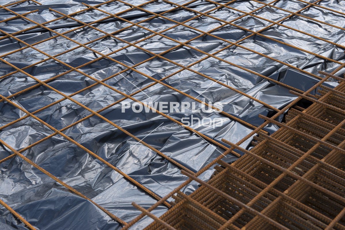 KRT664003 - Zakrývací folie, plachta černá 6x8m 0,1mm