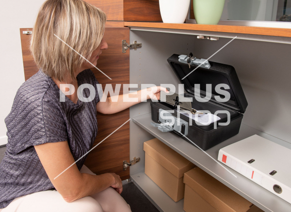 KRT692005 - Přenosný trezor, protipožární a voděodolný 390x335x1