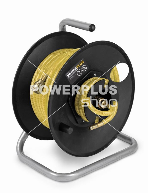 (obrázek pro) POWAIR0210 - 20m PVC Vzduchová hadice s navijákem