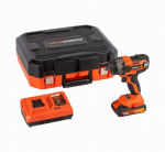 (obrázek pro) POWDP20160 - Aku rázový utahovák 1/2" 20V SET