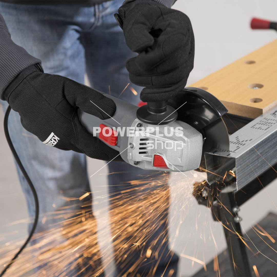 Modální Další obrázky pro POWE20011 - Úhlová bruska 800 W - 115 mm