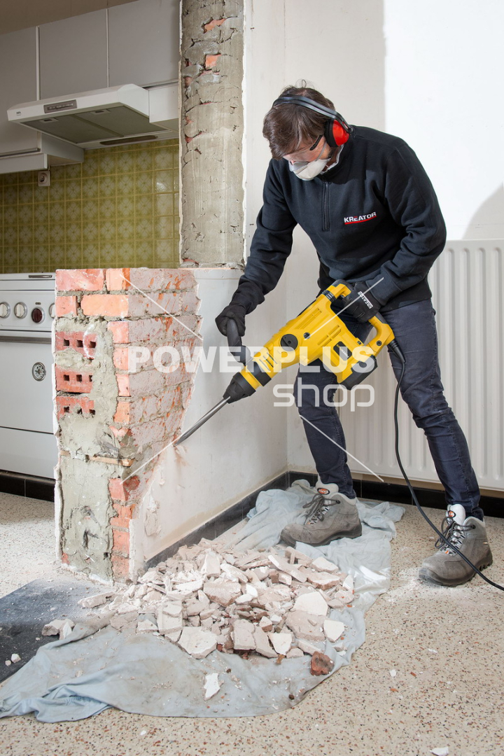 POWX1190 POWERPLUS Kombinované kladivo 1600W SDS-Max