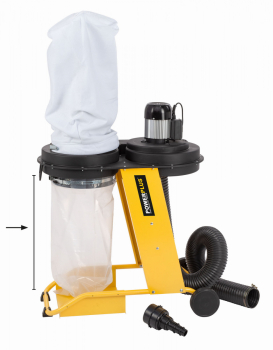 (obrázek pro) POWX2090A - Náhradní vak na piliny pro POWX2090 plastový 5ks